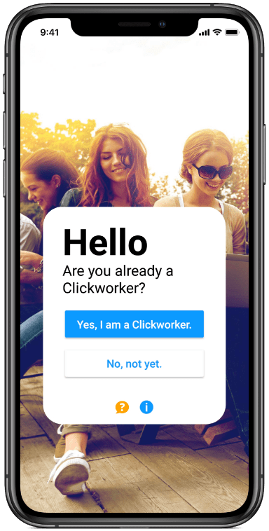 Become a Clickworker and earn money online