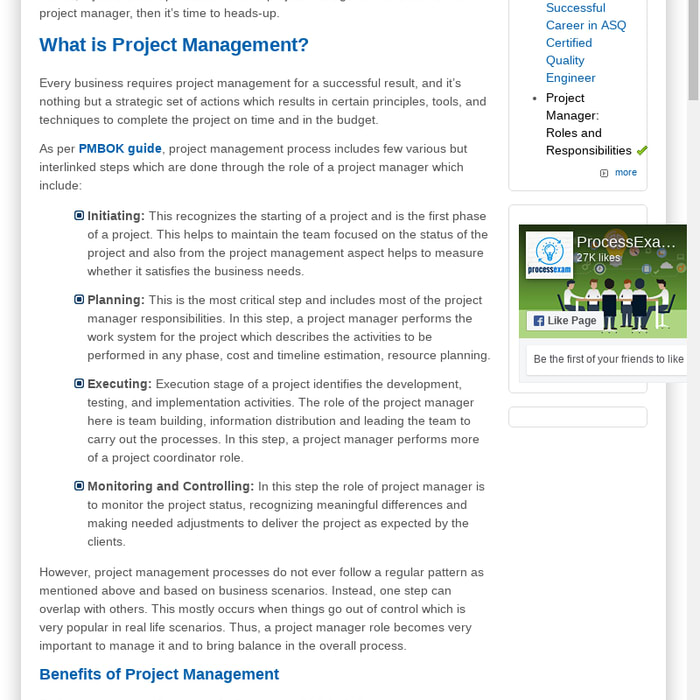 Project Manager: Roles and Responsibilities