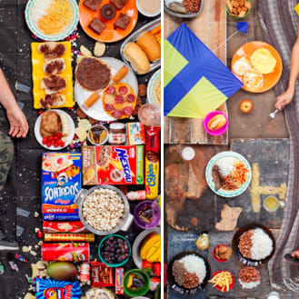 Here's What Kids All Over The World Eat Every Week, According To This Photography Project