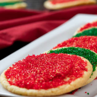 Sanded Sugar Cookies - Mama Needs Cake