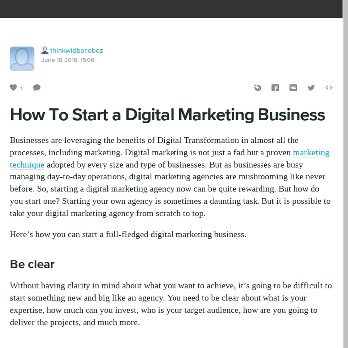 How To Start a Digital Marketing Business