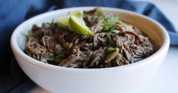 Barbacoa Style Venison (or Beef) in the Instant Pot or Slow Cooker