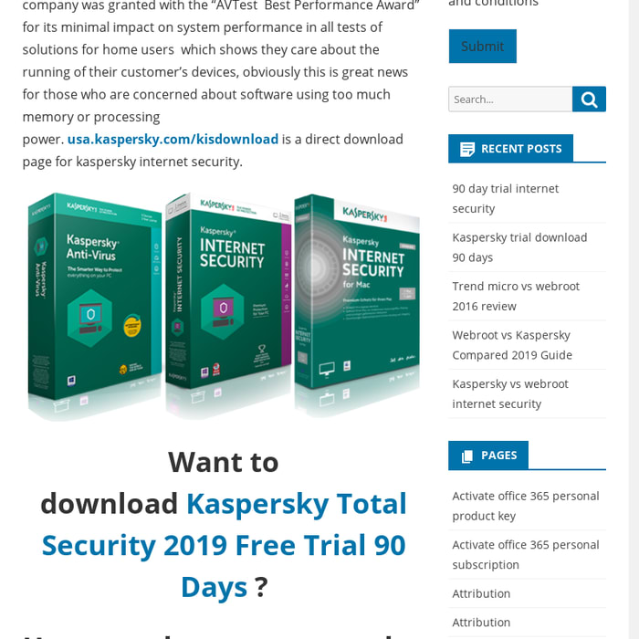 Kaspersky Total Security 2019 Free Trial 90 Days - Tech knowledge for everyone