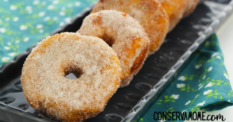 Easy 5 Ingredient Churro Donuts- The Best homemade donut recipe