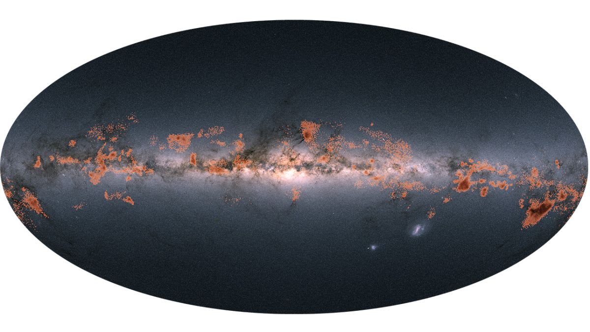Star 'Families' Stick Together in the Milky Way, Gaia Maps Reveal