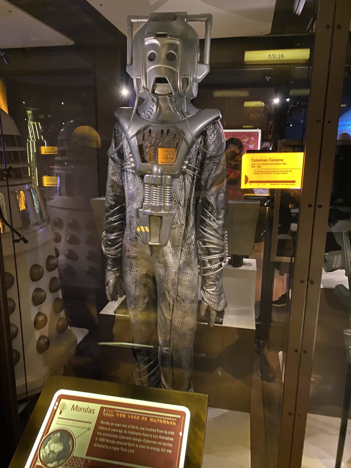 Ran into a Cyberman at the Museum of Pop Culture in Seattle