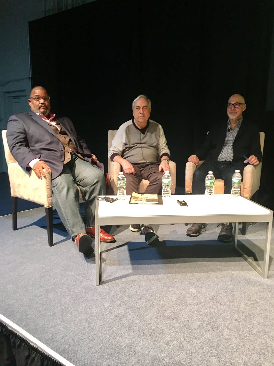 Great talk with photograph contributor Vince Aletti and @dawoudbey- moderated by
