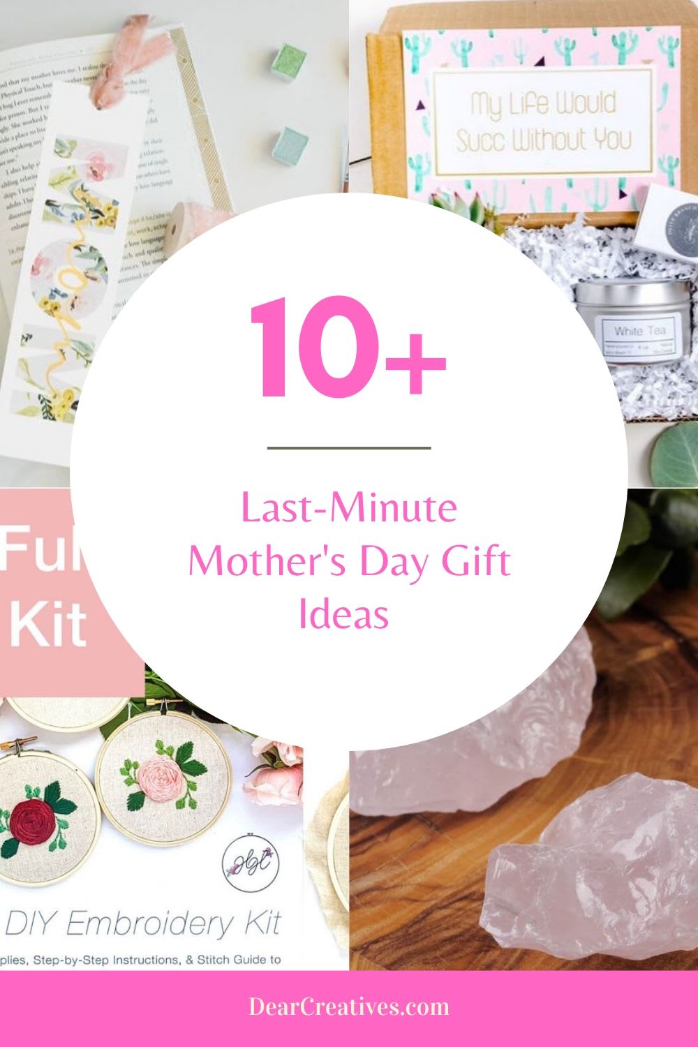 Last-Minute Mother's Day Gifts To Get To Mom Fast!