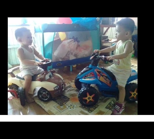 Funny Talking Twin Babies - 2 #toddlers comments on each other's #toys