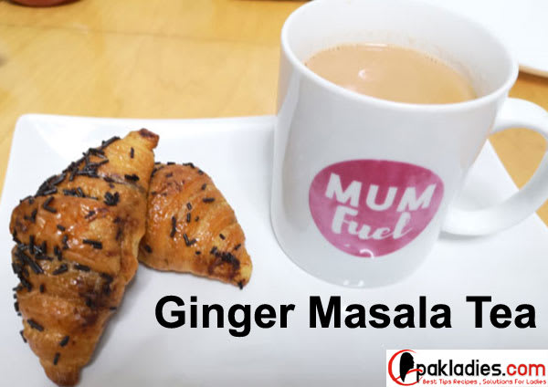 Ginger Masala Tea with Milk: Adrak Wali Chai Bnayain