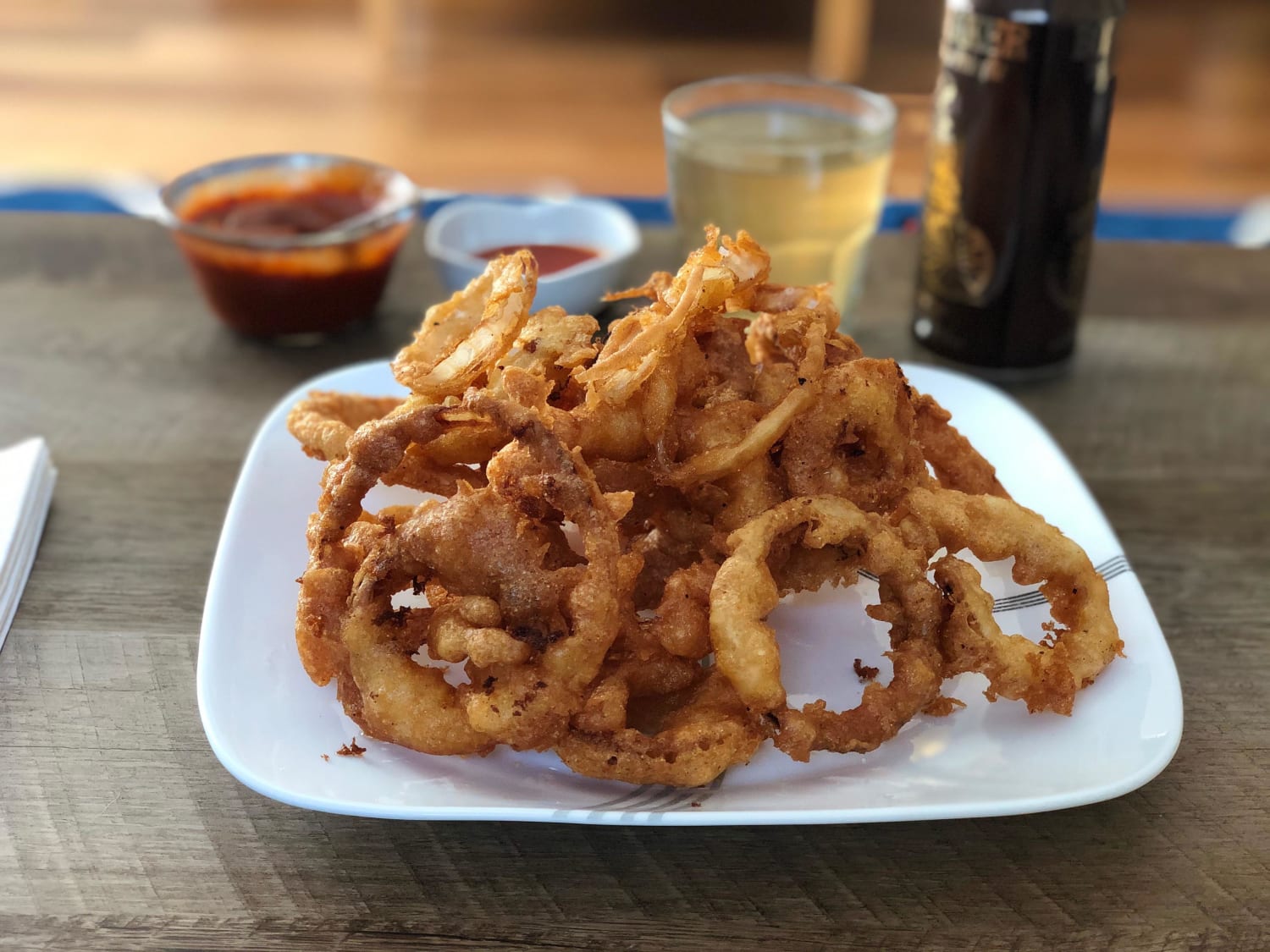 Foolproof Onion Rings- even this fool could manage them!