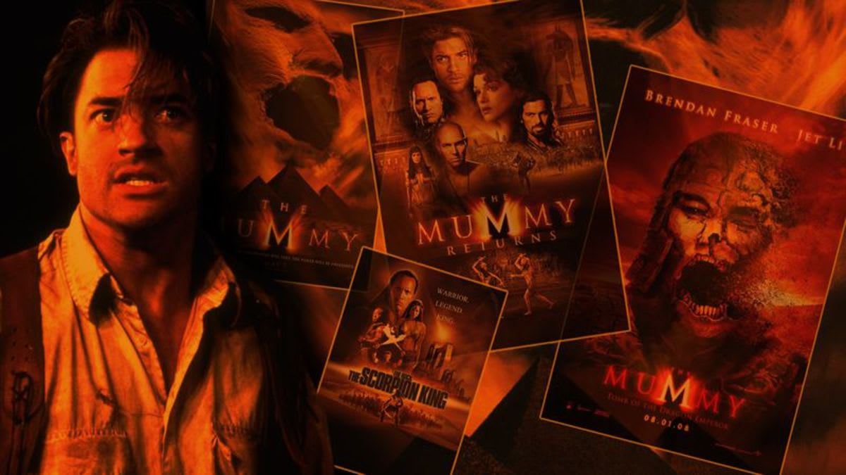 The Mummy sought B-movie treasure in two different series
