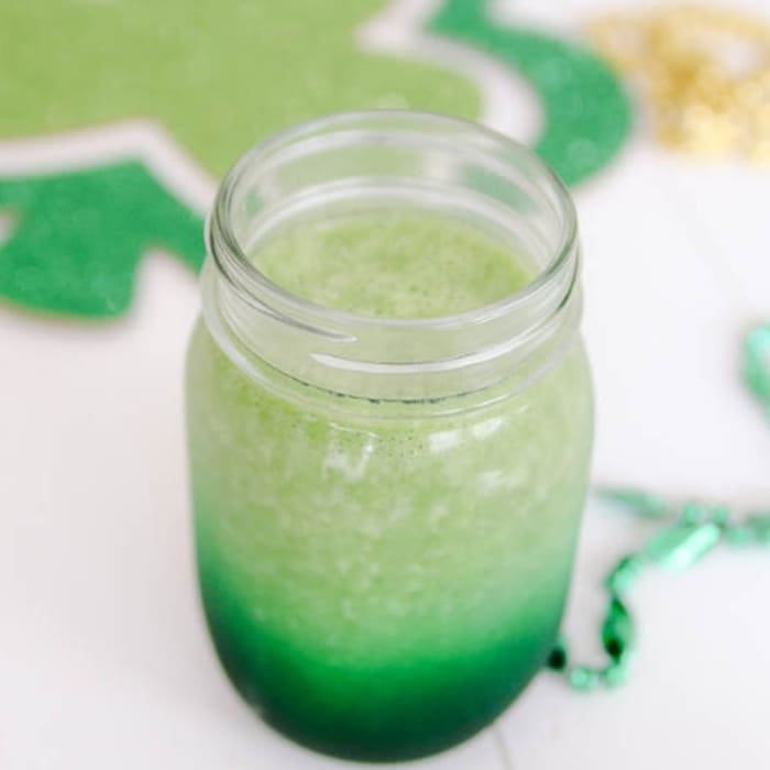 Healthy Green Smoothie for St. Patrick's Day - Eat, Drink, and Save Money