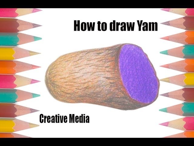 How to draw Yam