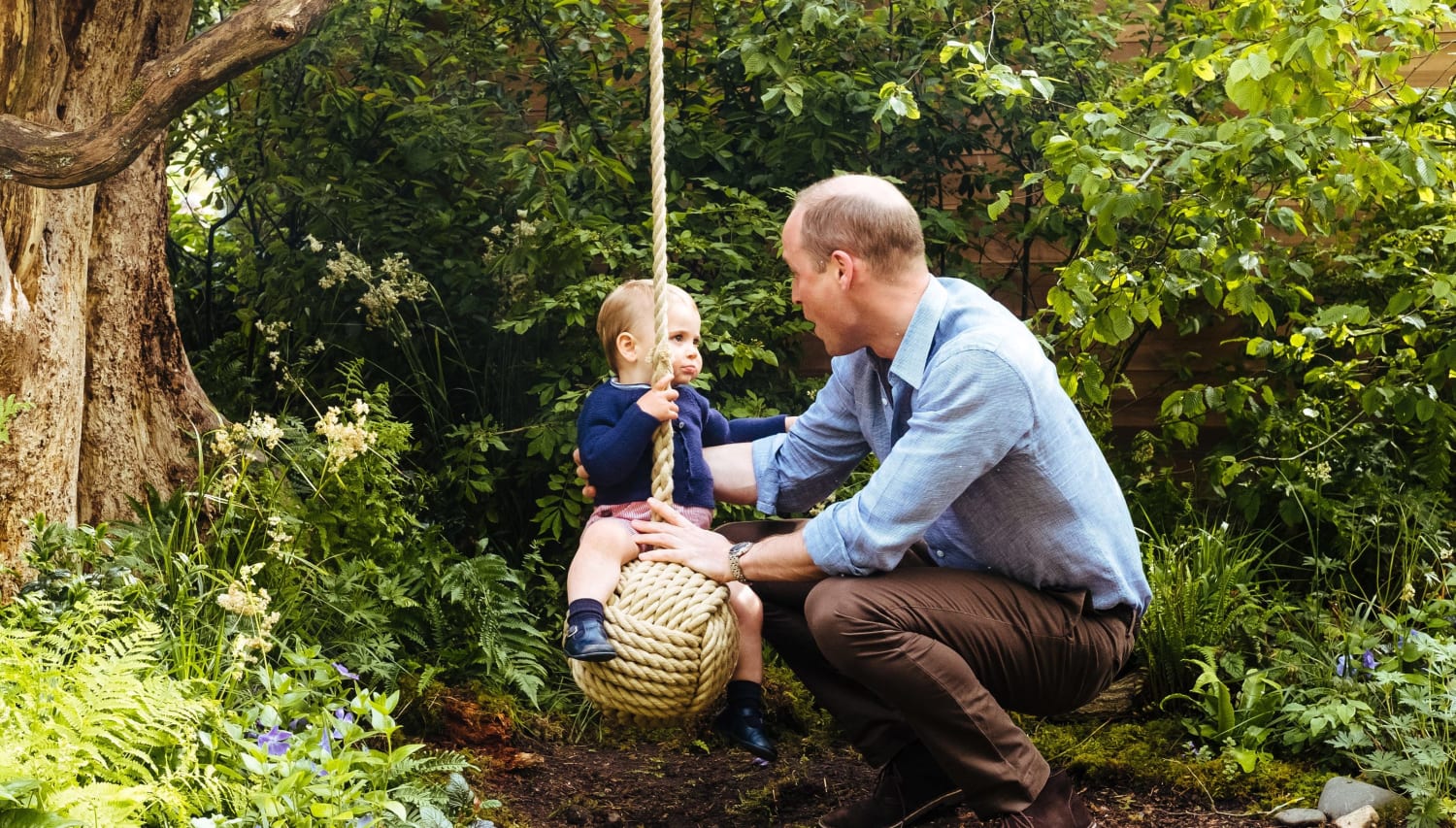 Prince William posts a Father's Day photo with Louis. But, oops, where are George and Charlotte?