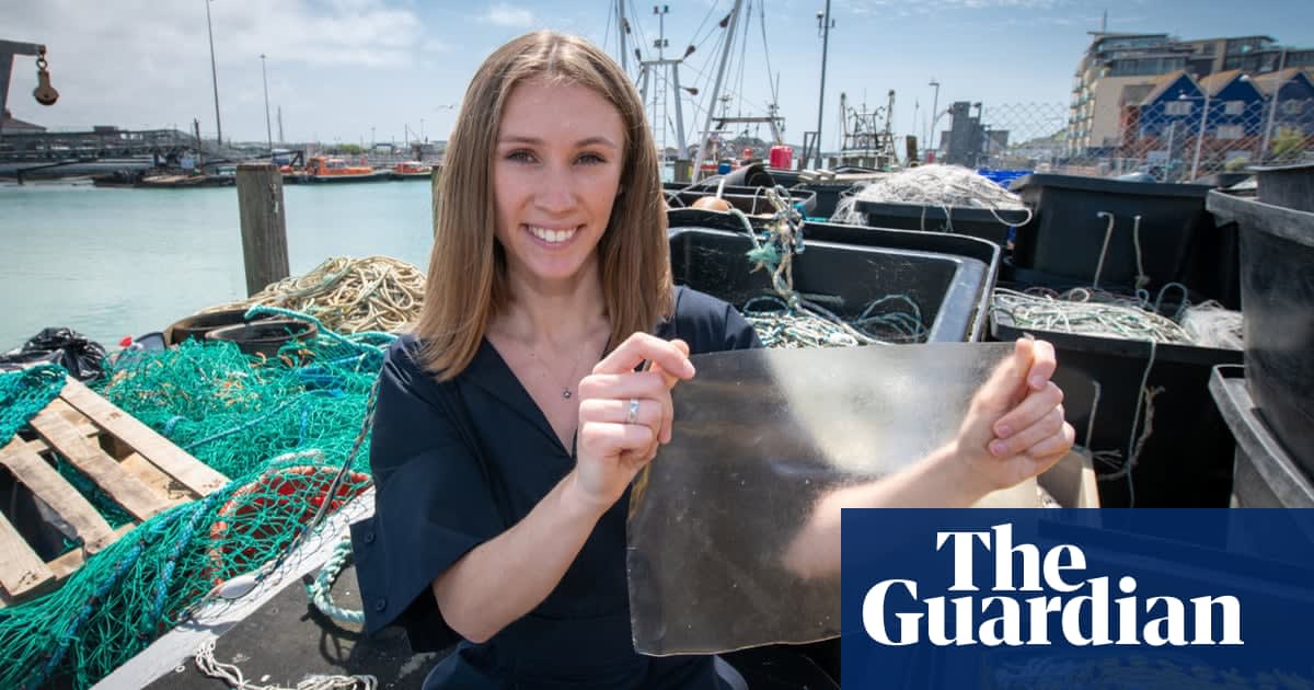 Scaling back: graduate invents plastic alternative from fish waste