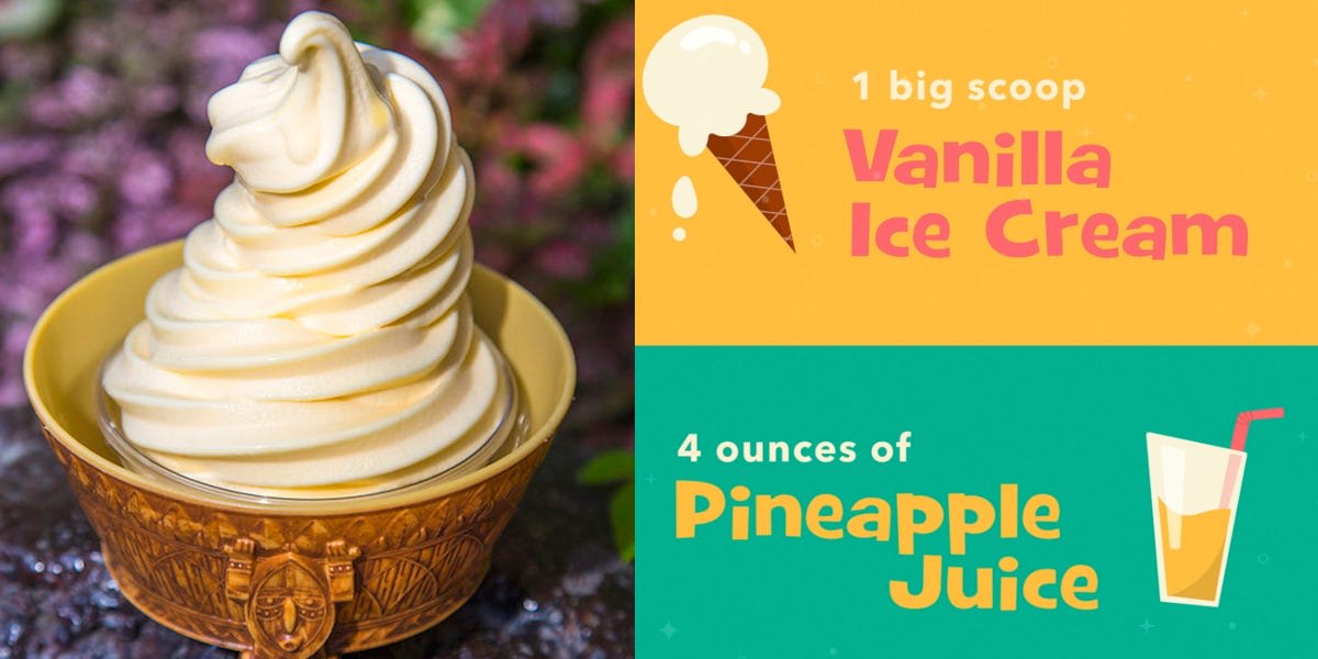 Disney has shared how to make its famous Dole Whip at home, and it only requires 3 ingredients