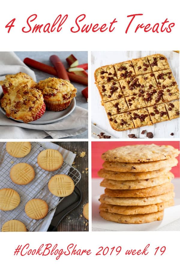 4 Small Sweet Treats plus #CookBlogShare 2019 Wk19