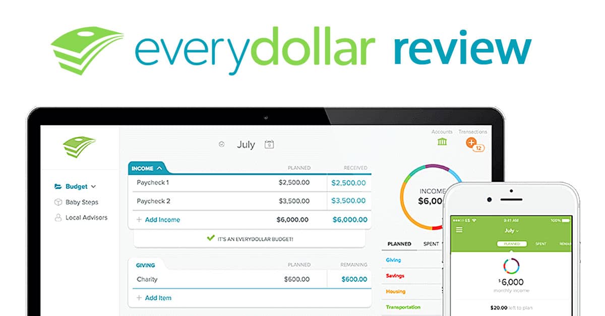 EveryDollar Review: The Dave Ramsey Budget App