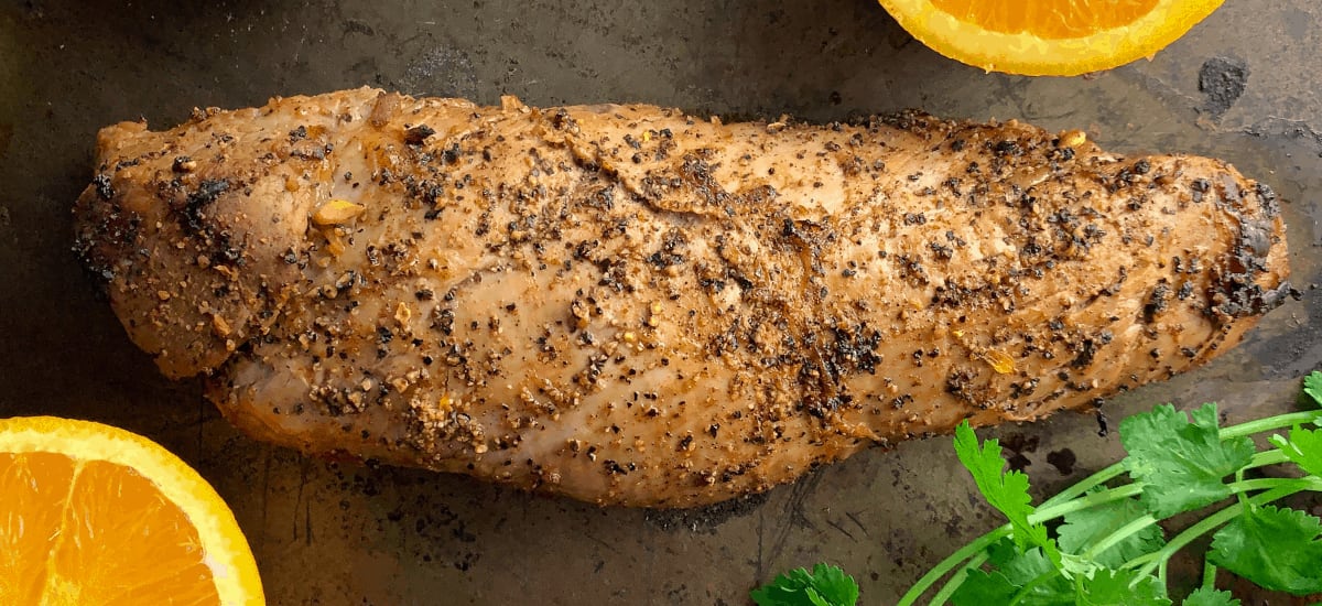 Cuban Style Baked Pork Tenderloin That Melts in Your Mouth