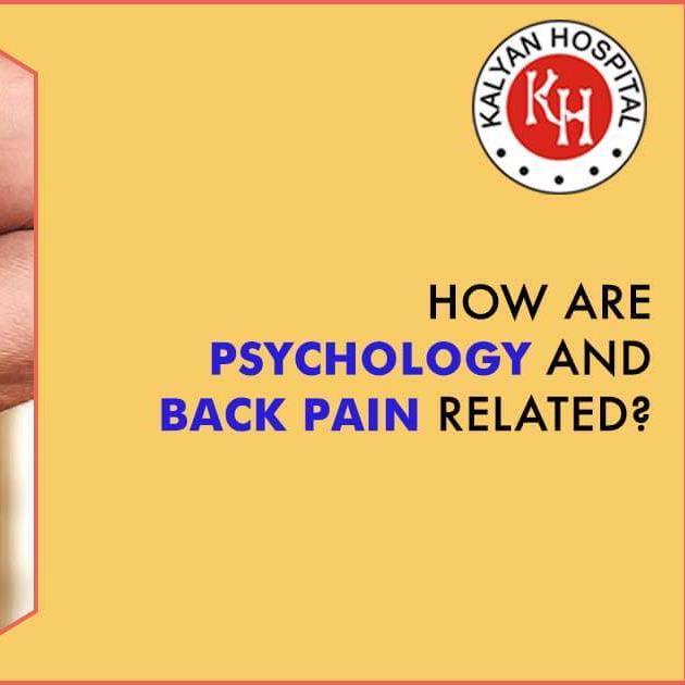How are psychology and back pain related?