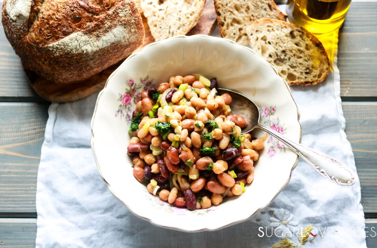 Fagioli in Umido, Pan-steamed Beans