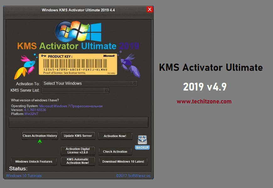 Windows KMS Activator Ultimate 2019 4.9