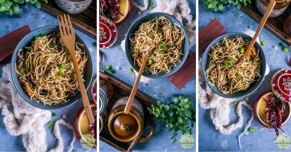 Hot and Spicy Noodles/ Cilantro Pot Noodles