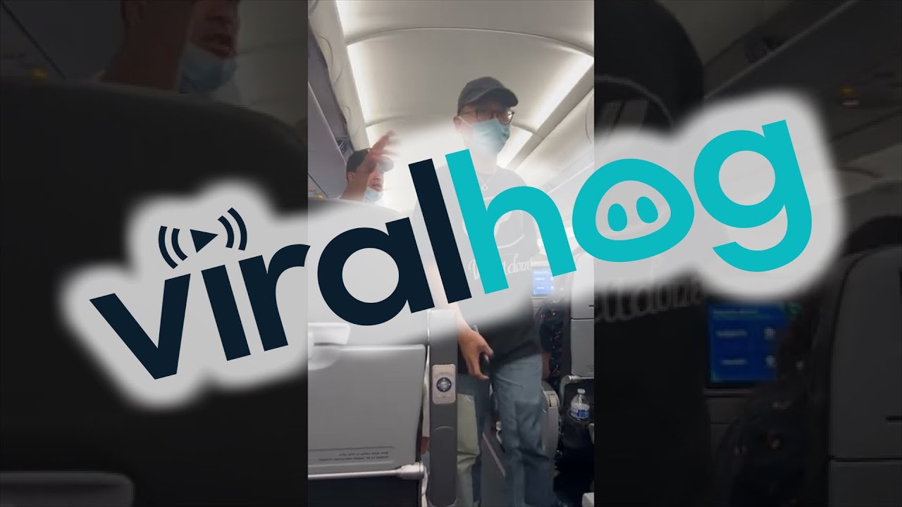 Passengers Express Anger at Diverted JetBlue Flight || ViralHog