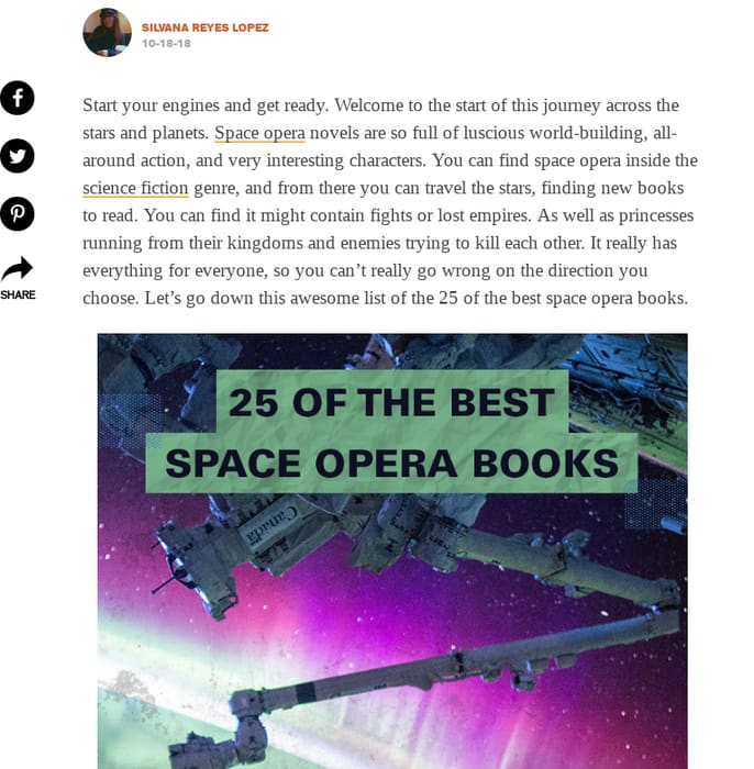 25 Of The Best Space Opera Books