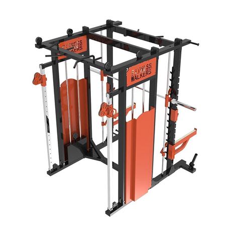 Smith Machine Power Rack Cable Crossover Combo