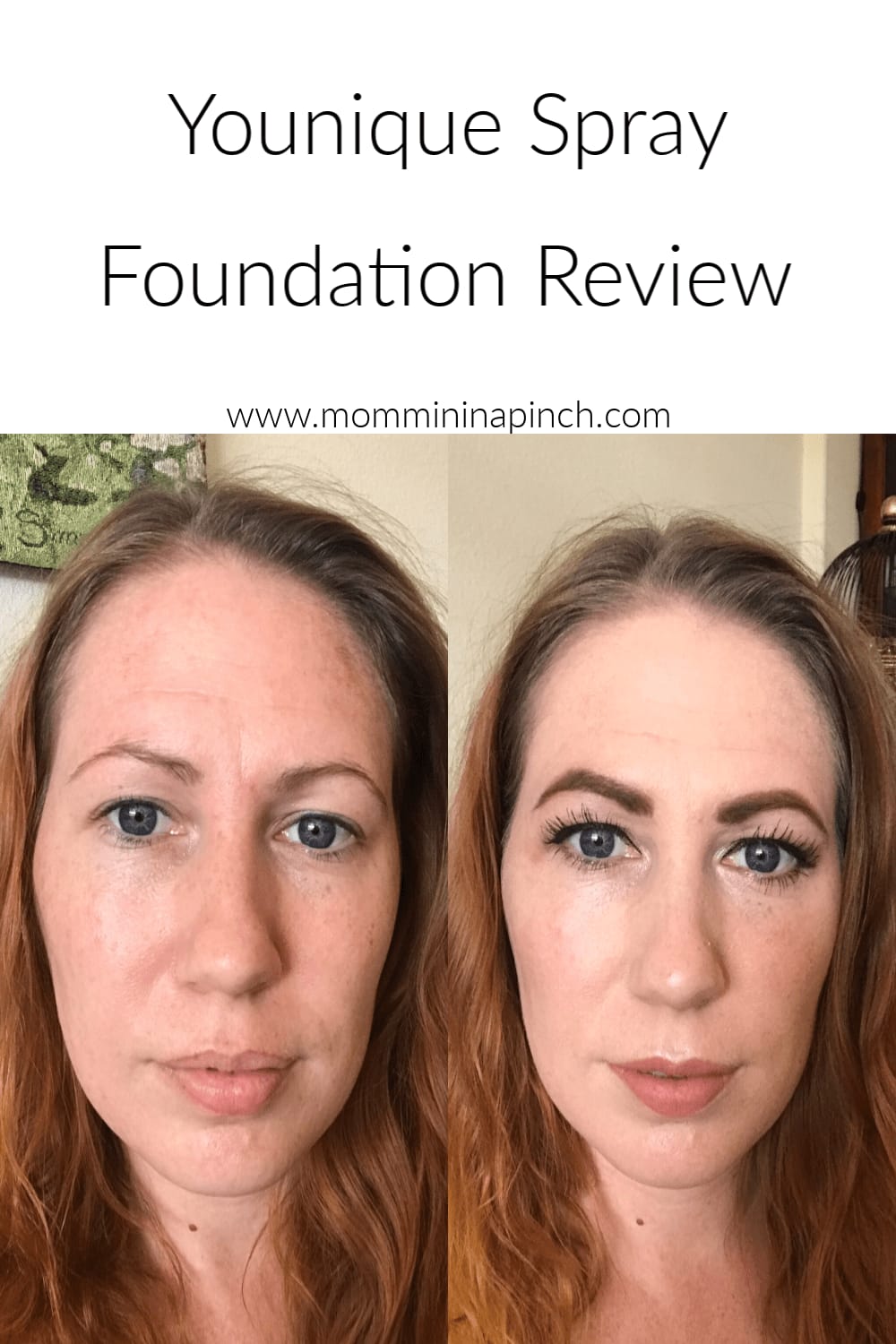 Younique spray foundation review