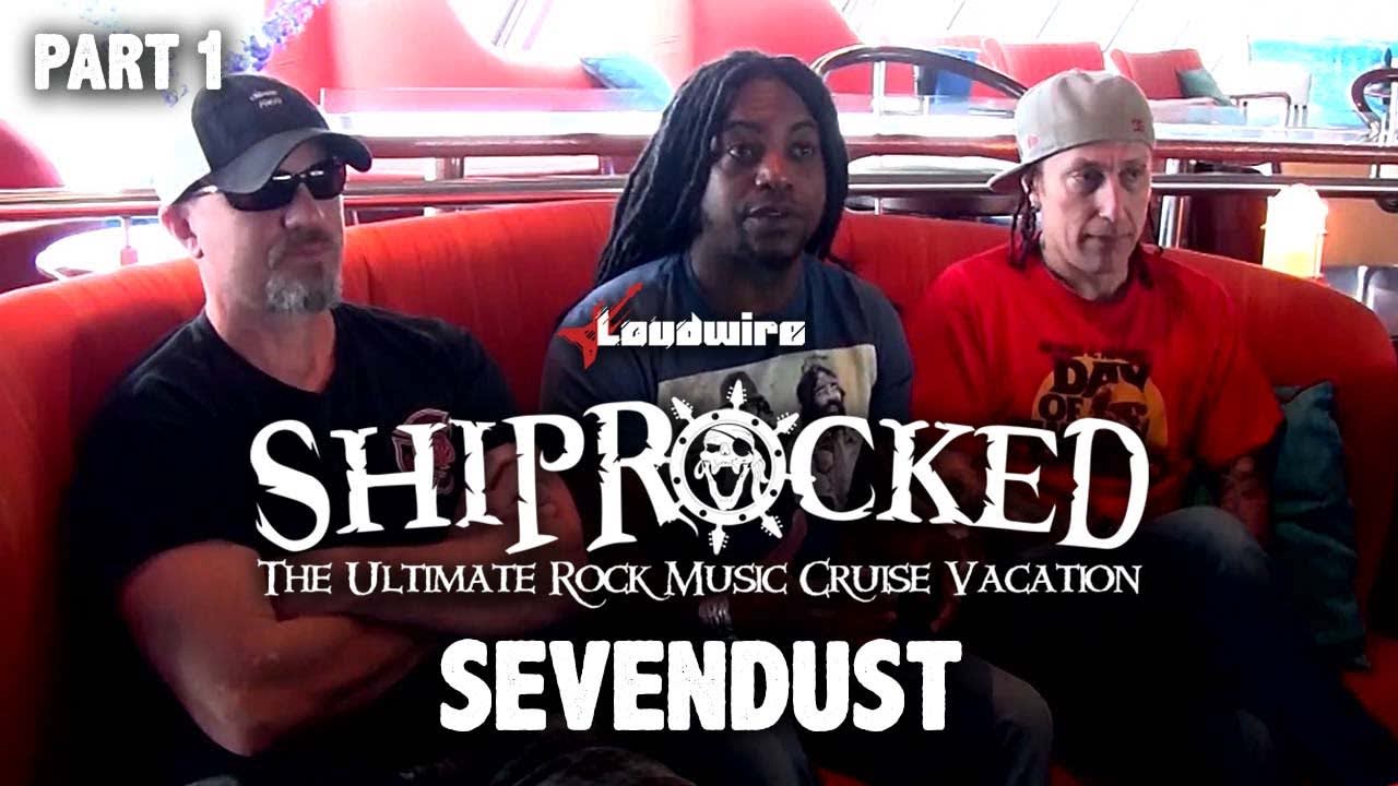 Sevendust Talk To Loudwire at ShipRocked 2014 Pt 1
