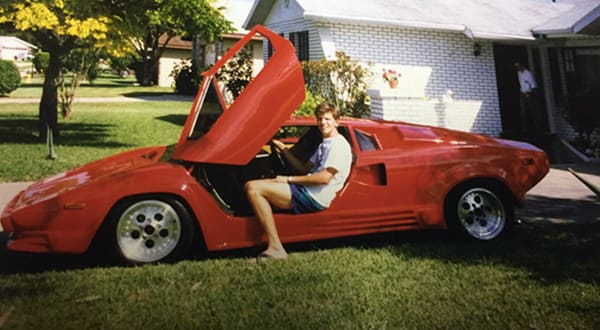 The man who built his own Lamborghini