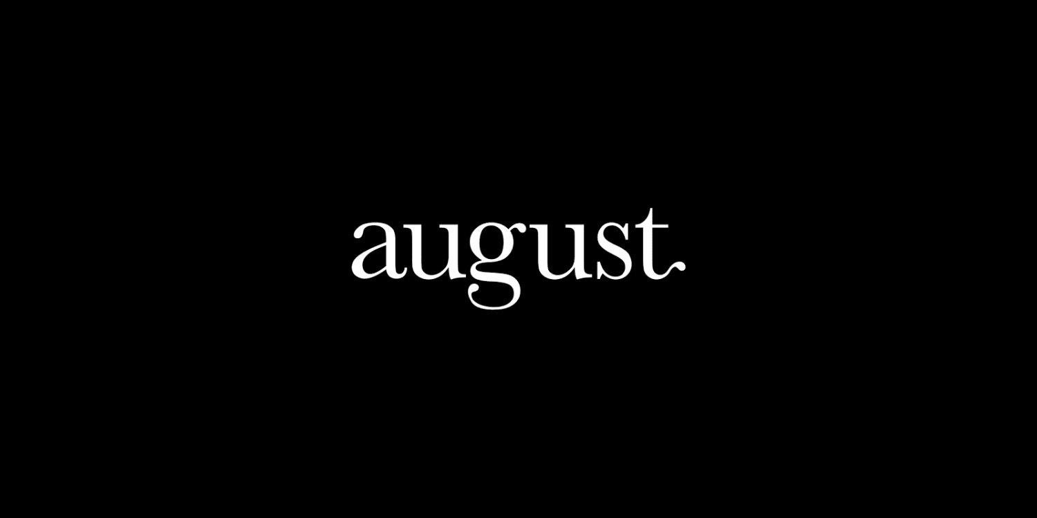 Elegant Branding and Visual Identity for August