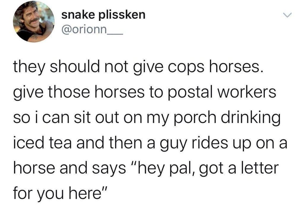 Horses to the right people