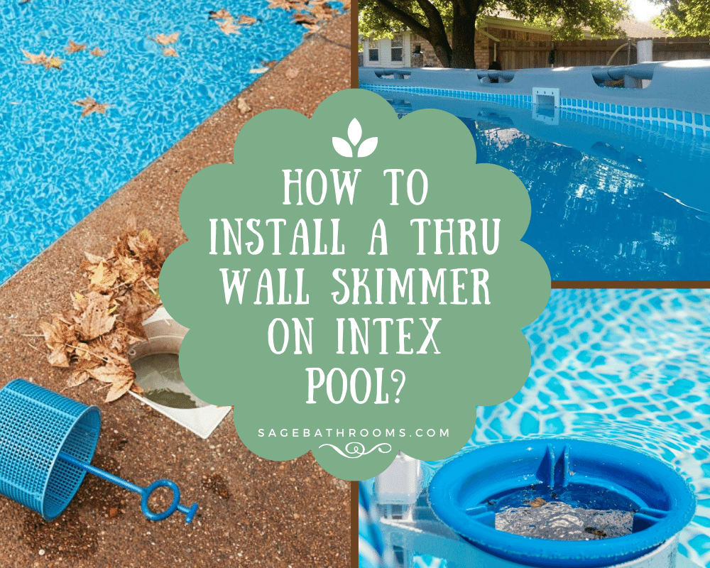 How To Install A Thru Wall Skimmer On Intex Pool?