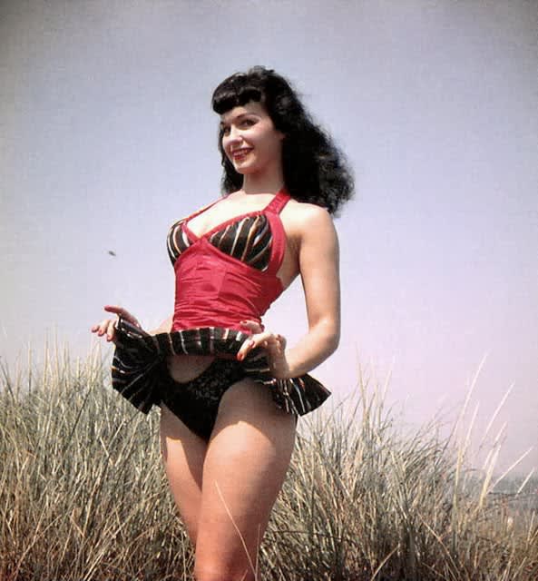 Bettie Page, 1950s