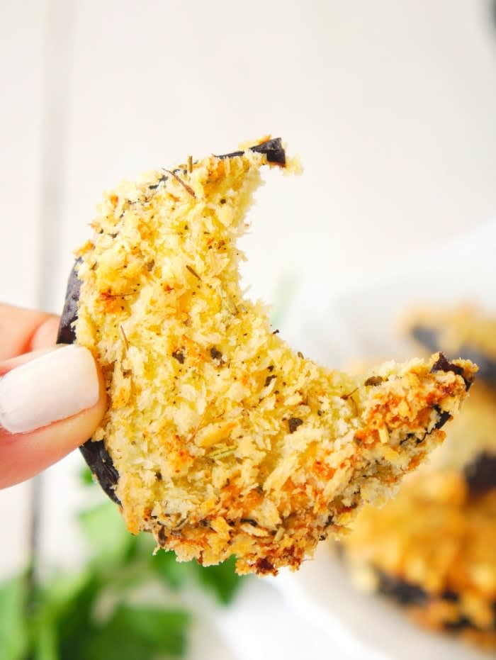 "Fried" Eggplant Air Fryer Recipe · The Typical Mom