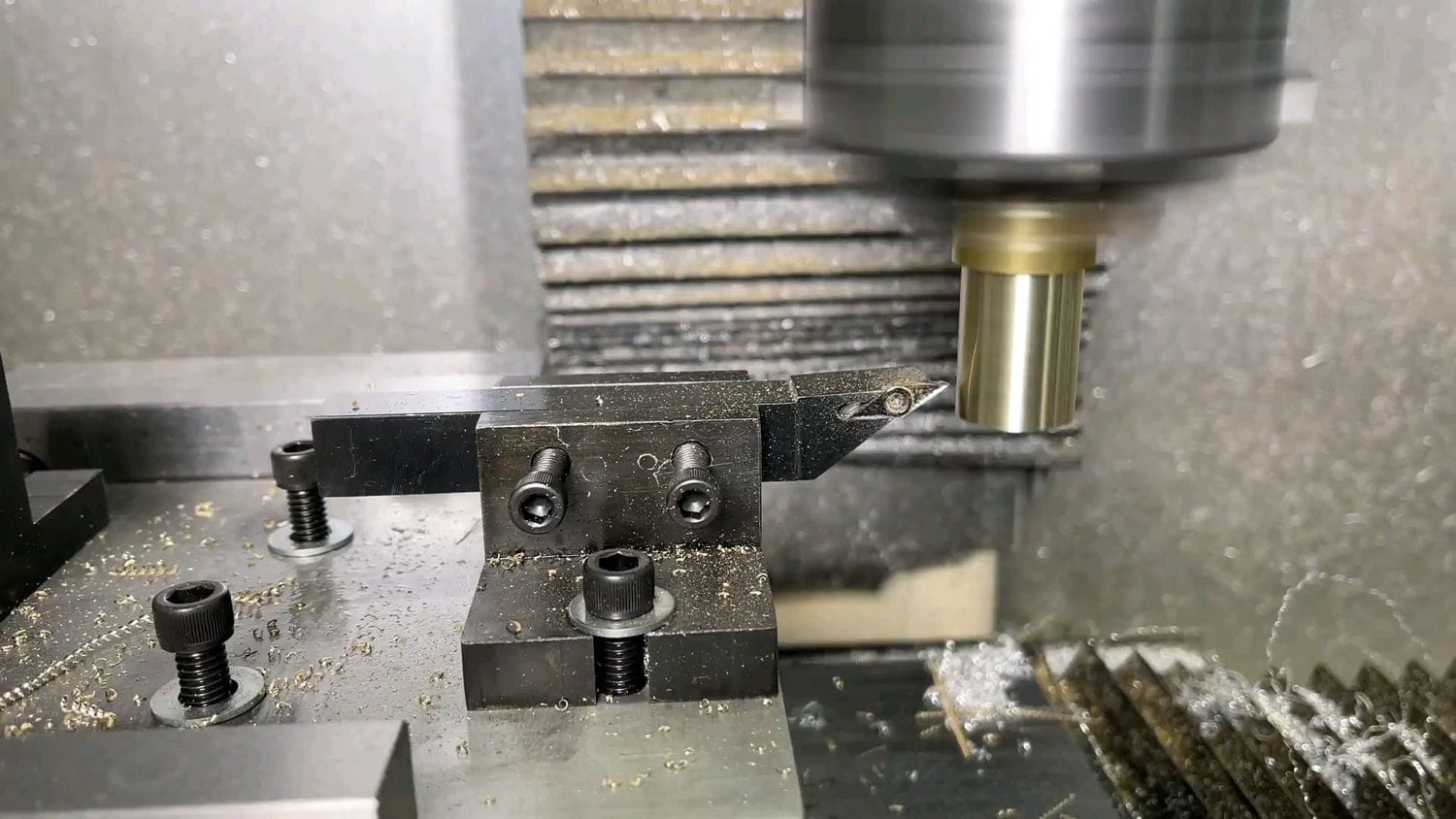 The way these machines craft chess boards and chess pieces...