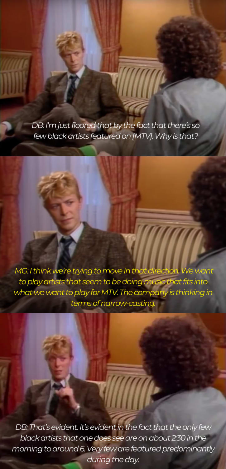 David Bowie 1983 MTV Interview