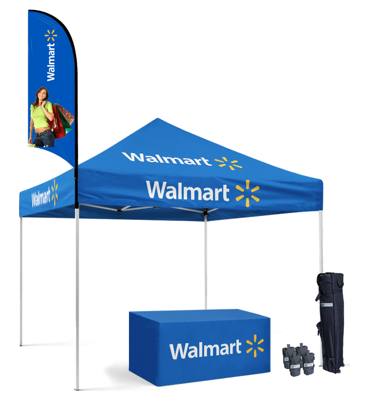 Custom Printed Tent Packages, Logo Tents with Graphics