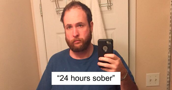 Guy Documents Being Sober 24 Hours To 4 Years