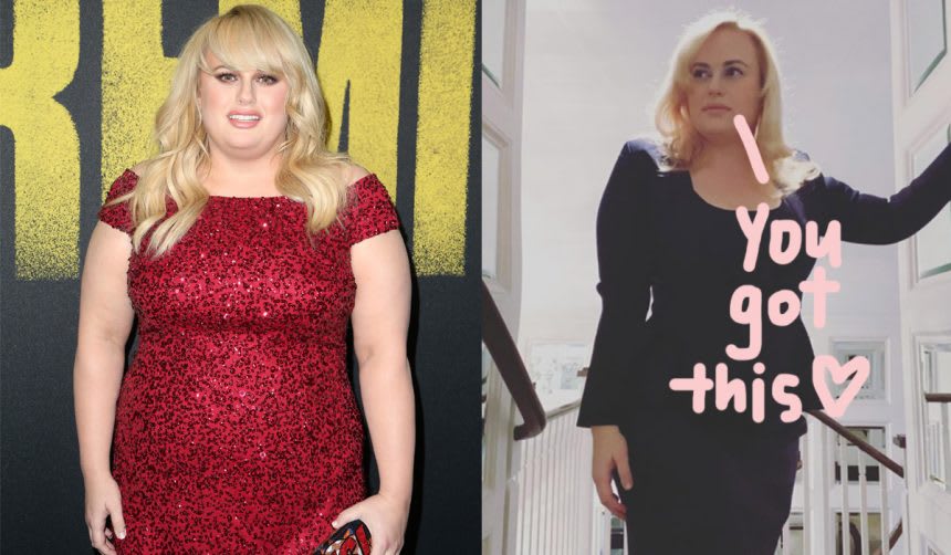 Rebel Wilson Reveals Her Exact Weight Loss Goal With Motivational Message To Fans!