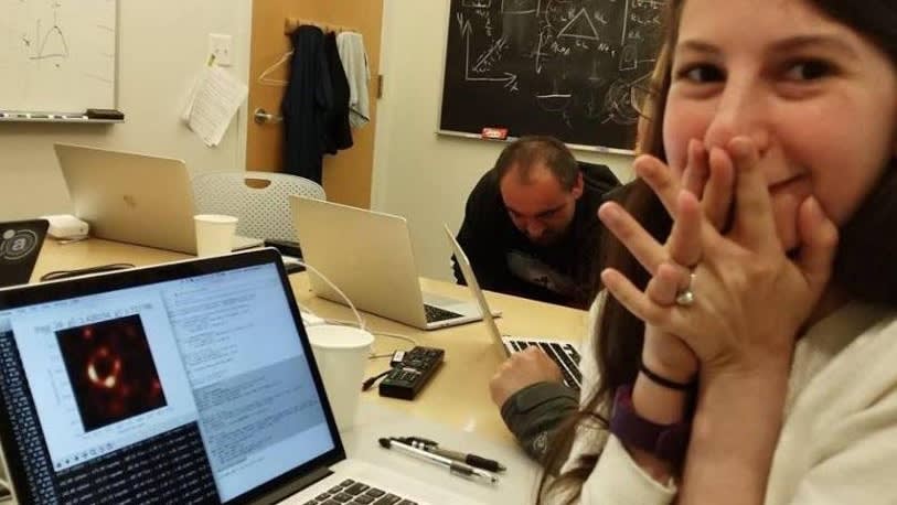 Trolls target the scientist who became the face of the black hole photo