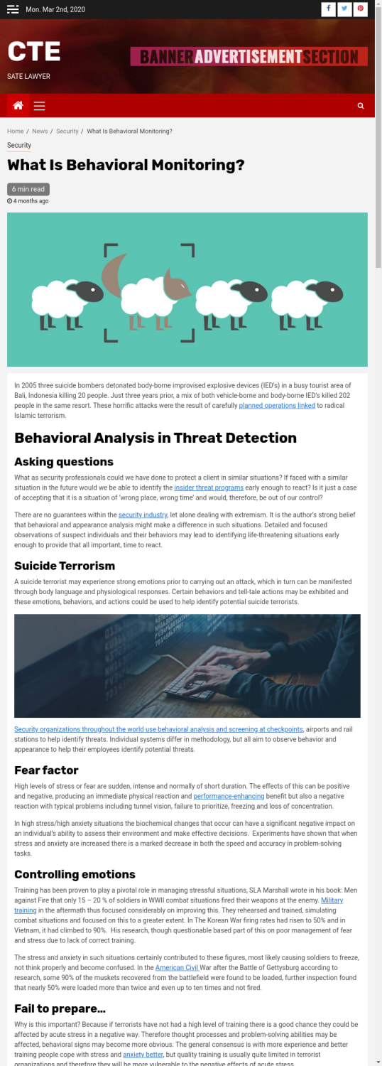 What Is Behavioral Monitoring? – CTE