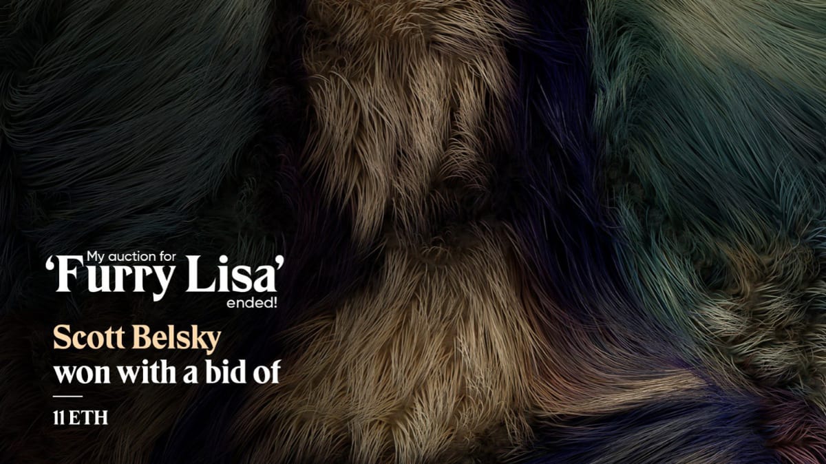 The Furry Lisa, CryptoArt, & The New Economy Of Digital Creativity