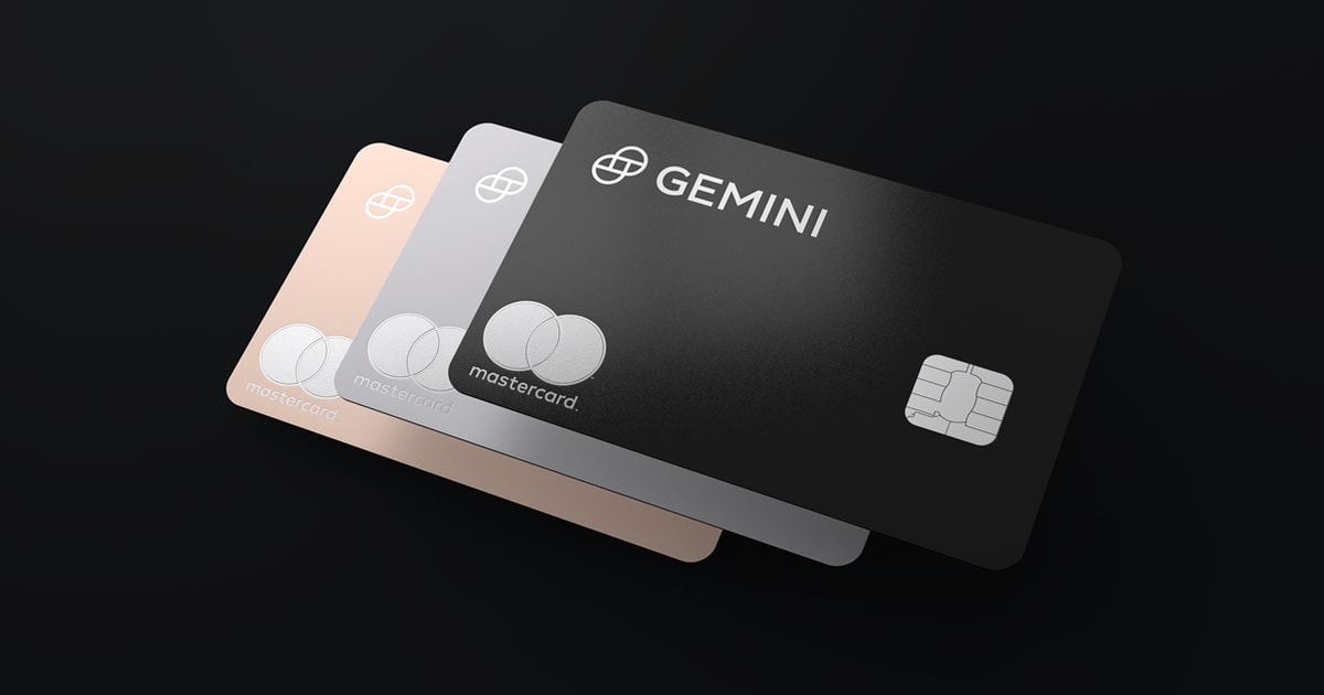 Mastercard teams with Gemini for credit card with bitcoin rewards