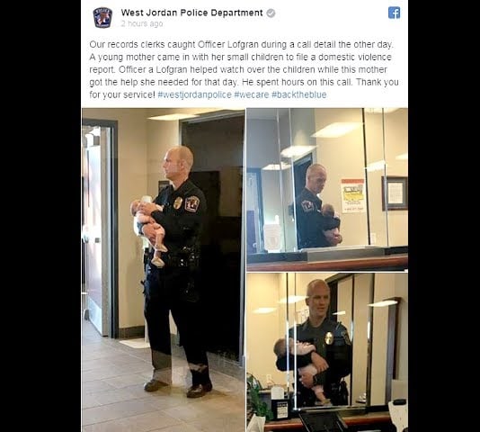 The Kindest Police Officer In North America
