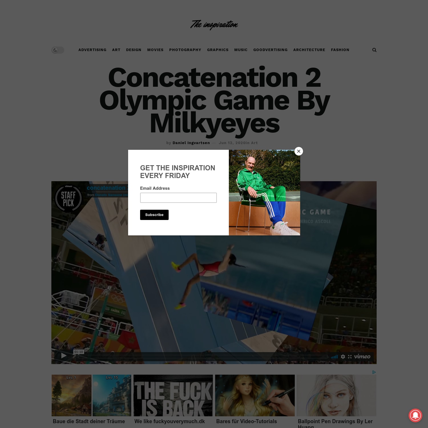 Concatenation 2 Olympic Game By Milkyeyes
